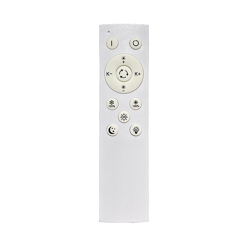 Потолочный светильник с пультом ДУ 95W 3000-4000-6000К 8029/95CL белый Ledio Alberta Lumion