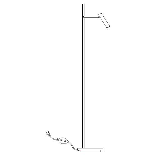 Торшер Maytoni Estudo 9W LED 3000K Z010FL-L8W3K