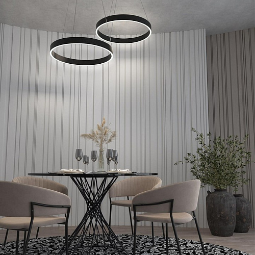 Светильник 60 см, 50W, 3000-6000K Novotech Iter 358959, черный