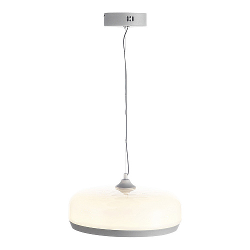 Светильник подвесной LED 1*42W 3000K SL6014.503.01 серый/молочный Ripple ST-Luce