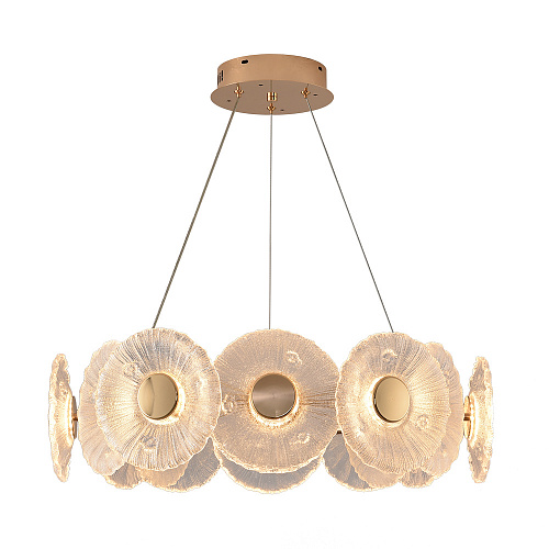 Люстра 60 см, 1*LED*62W 3000-6000K Arte Lamp Cherish A2097LM-90GO золото
