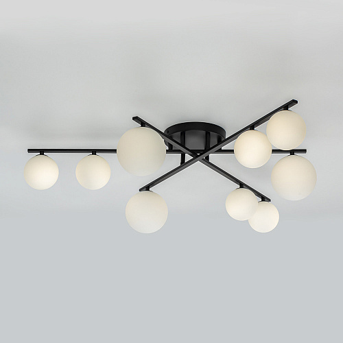 Потолочная люстра 9*G9 CL209291 чёрный Glob Citilux