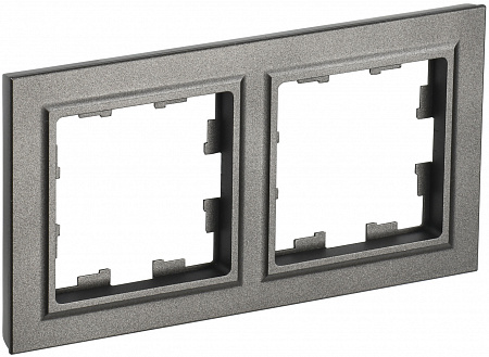 Рамка 2 поста РУ-2-БрШ шампань BRITE BR-M22-K37 IEK