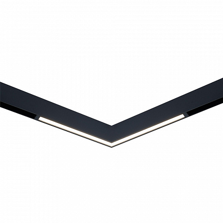 Магнитный трековый светильник Черный LED 1*20W 2700K-6500K 48V ST Luce Skyline 48 ST800.409.20