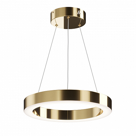 Светильник 40 см, 36W, 4000K Maytoni Saturno MOD415PL-L36BS4K, латунь