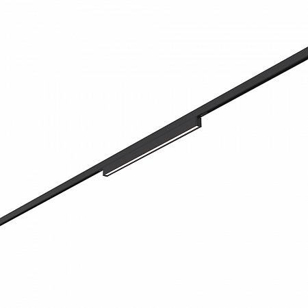 Магнитный трековый светильник Черный LED 1*8W 24V ST Luce Super5 ST665.436.08