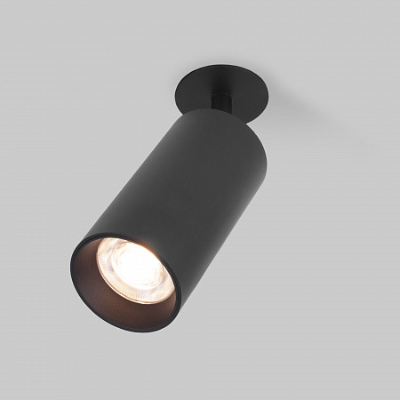 Встраиваемый светодиодный светильник 25066/LED 15W 4200K черный Diffe Elektrostandard