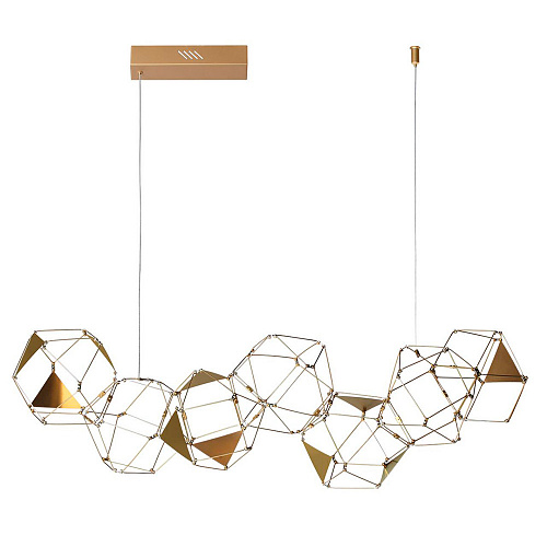 Светильник 95 см, 32W, 4000K, Odeon Light Trellis 5086/32L, бронза