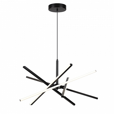 Подвесной светильник LED 60W 4000К 6563/60L чёрный Parker Lumion
