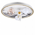Потолочный детский светильник LED 88W 3000-6000K 6507/88CL Ledio LN23 066 белый/золото Atlas Lumion