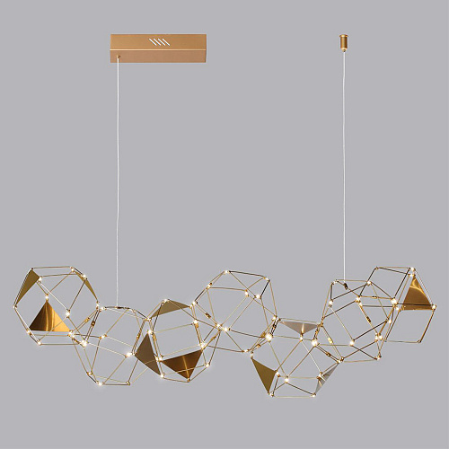 Светильник 95 см, 32W, 4000K, Odeon Light Trellis 5086/32L, бронза