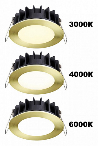 Встраиваемый светильник LED 3000К\4000К\6000К 20W Novotech Lante 358956