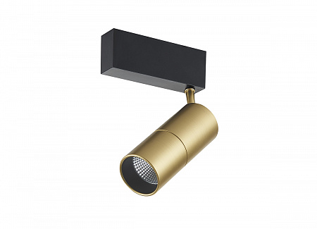 Светодиодный светильник для магнитного шинопровода Donolux Heck 10W 2900-3100K DL18789/01M Brass