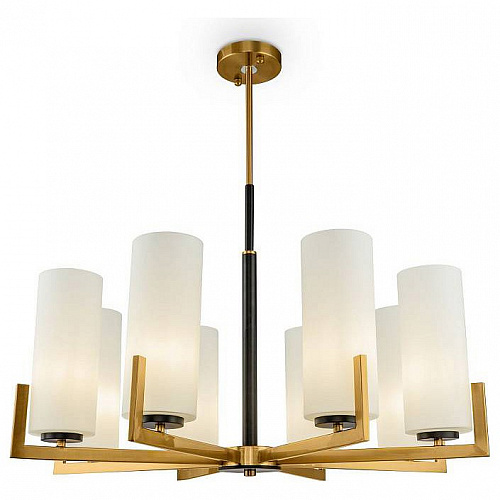 Люстра на штанге Maytoni Fortano MOD089PL-08BS, диаметр 76 см, латунь