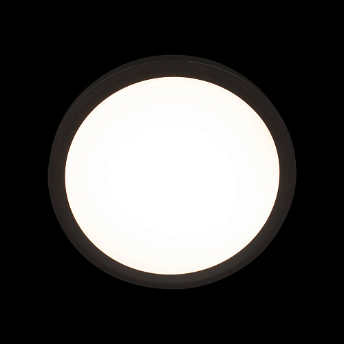 Потолочный светильник LED 24W 4000К 10227/24 Black чёрный Extraslim LOFT IT