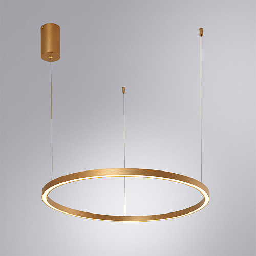 Люстра 60*150 см, 1*LED 42W 4000K медный Arte Lamp Smooth A2223SP-1PB