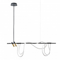 Люстра 150 см, 1*LED 47W 4000K черный Arte Lamp Klimt A2850SP-45BK