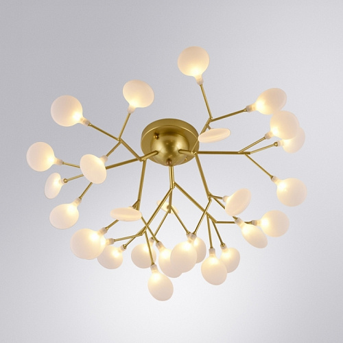 Потолочная люстра светодиодная Arte Lamp Candy A7274PL-27GO