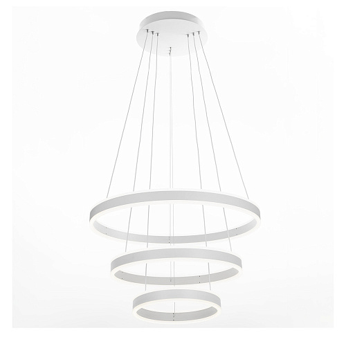 Люстра 60*120 см LED*145 W, 3000 / 5500 К Citilux Дуэт Белый CL719650