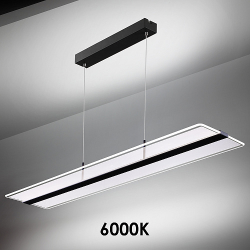 Светильник 110 см, 50W, 3000-6000K, Novotech Over Iter 358992, черный