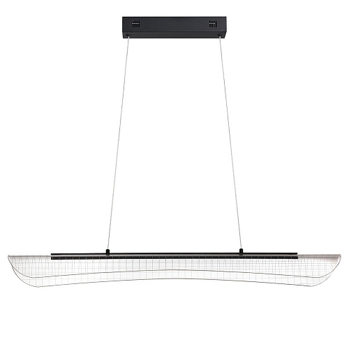 Светильник подвесной 99,5*13*120 см, LED*1*32W, 3000-6000 К, Novotech 359191 WELLE Over, черный