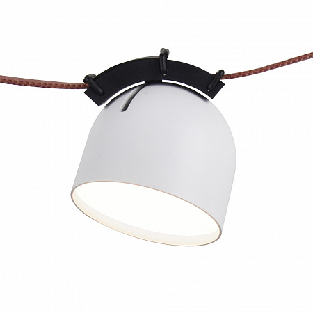 Трековый светодиодный светильник 12W 4000К DK5542-WH+BK белый Belty Spot Denkirs