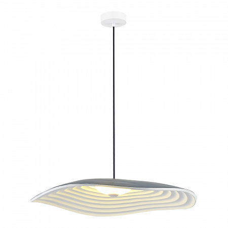 Подвесной светильник LED 12W 3000K SL6208.711.12 серый/белый Oasis ST-Luce