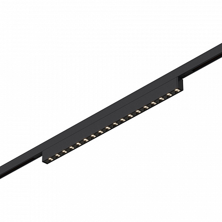 Магнитный трековый светильник Черный LED 1*15W 24V ST Luce Super5 ST666.446.15