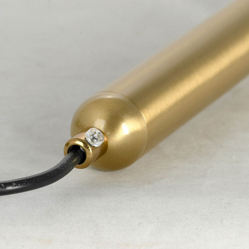 Подвесной светильник Lussole LSP-8586, 15*45 см, матовое золото