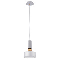 Подвесной светильник Maytoni Modern Void MOD030PL-01GR серый, диаметр 17.5 см