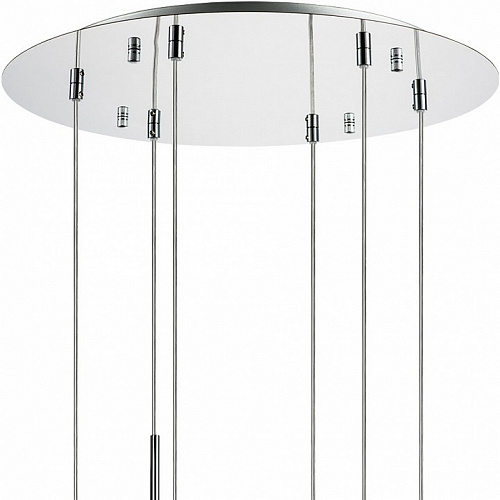 Люстра-каскад Lightstar Bari 815260, диаметр 50 см, хром