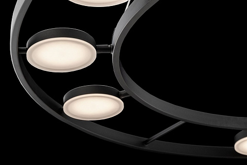 Светильник 80 см, 63W, 3000K Maytoni Fad MOD070PL-L63B3K, черный