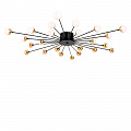 Светильник 117 см, Freya Celebrity FR5242CL-24B, черный-золото