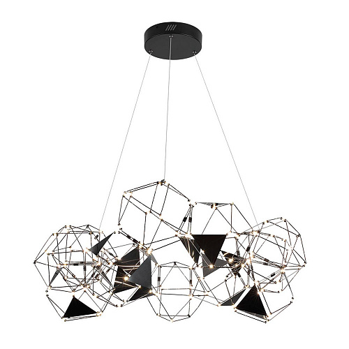 Светильник 85 см, 56W, 4000K, Odeon Light Trellis 5087/56L, черный хром