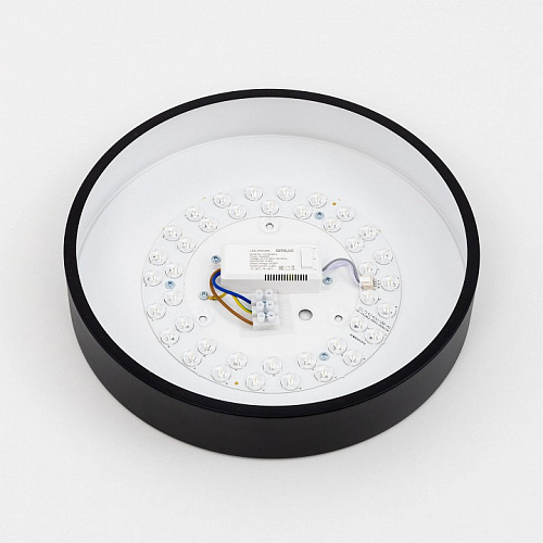 Потолочный светодиодный светильник CL72424V1 черный Купер Citilux