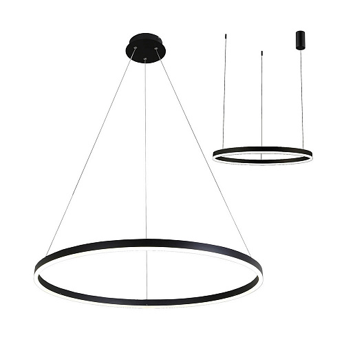 Светильник 80 см, 45W, 4000K Kink Light Тор 08214,19A (4000K), черный