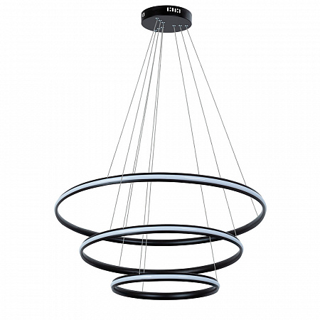 Светильник 80 см, 145W, 3000-6000K, Arte Lamp Meridiana A2198SP-3BK, черный
