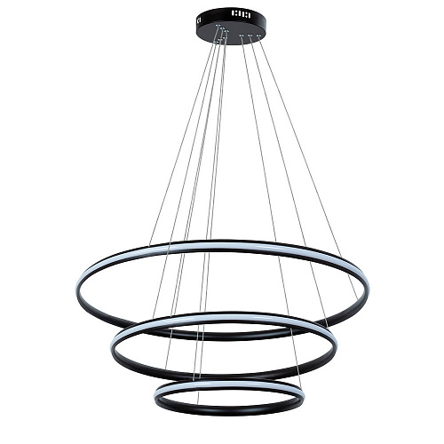 Светильник 80 см, 145W, 3000-6000K, Arte Lamp Meridiana A2198SP-3BK, черный