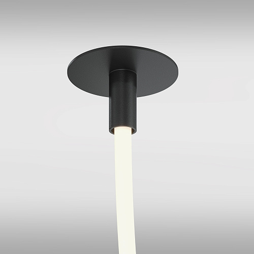 Подвесной светильник 400 см, LED 1 40W, 3000К, Черный Maytoni Tau MOD146PL-L40B3K