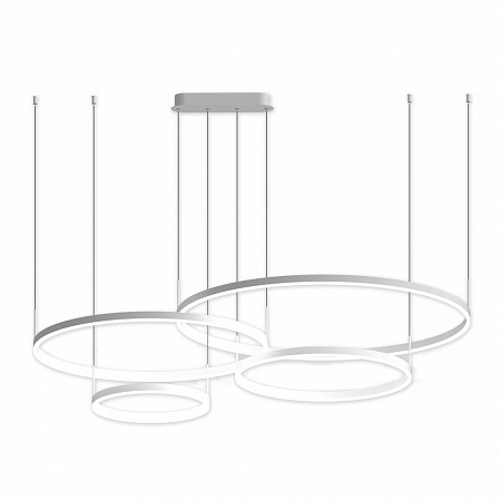 Люстра Kink Light Тор 20,5*100 см, Led 174w (4000k), белый, 08204,01PA(4000K)