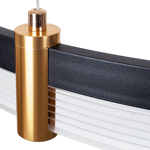 Светильник 60 см, 76W, 3000K-6000K Arte Lamp MERCURY A2183SP-1BK черный