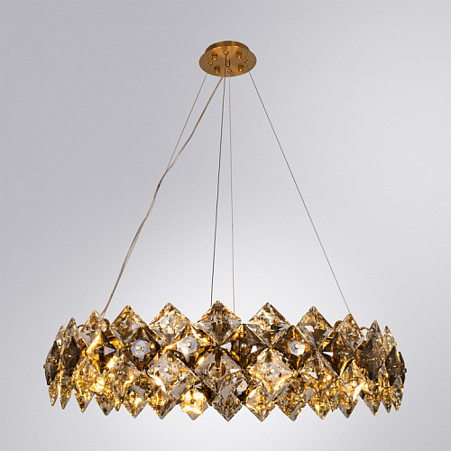Светильник 80 см, Divinare Rosalinda 7204/17 LM-12, латунь