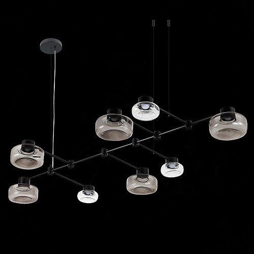 Светильник подвесной 138*70 см, 24W 3000K ST LUCE VALLO SL6005.403.08 Черный