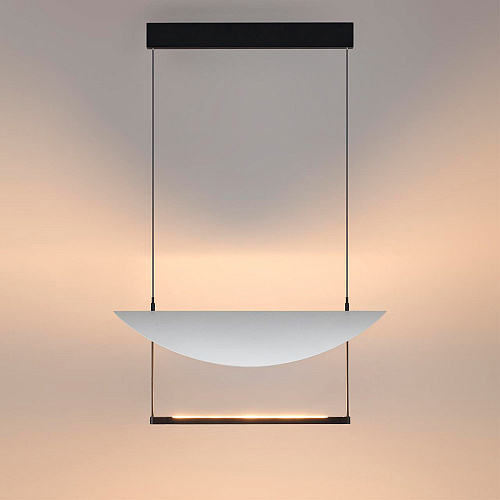 Подвесной светодиодный светильник 20W 3000К 7015/20L белый GLIDER Odeon Light