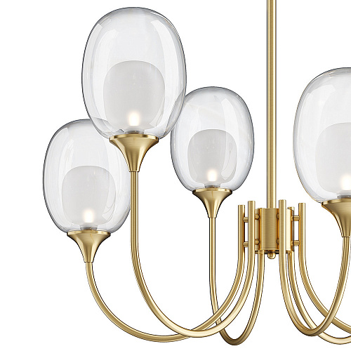 Светильник 95 см, Maytoni Aura MOD016PL-06BS, латунь