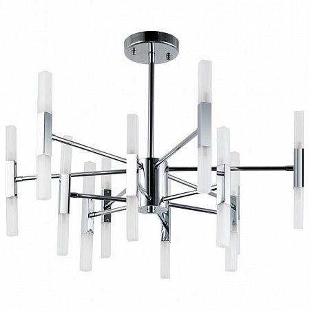 Люстра потолочная Arte Lamp A7410PL-24CC, диаметр 60 см, хром