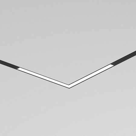 Трековый линейный светильник 18W 3000К DK8114-BK чёрный Simple Linear Smart Denkirs