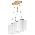 Подвесной светильник 802135 светлое дерево/белый Nubi legno Lightstar