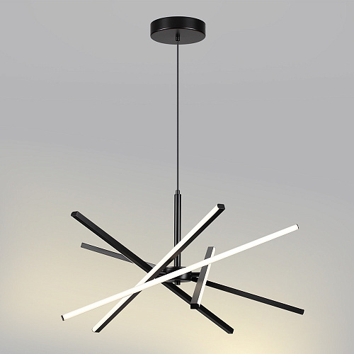 Подвесной светильник LED 60W 4000К 6563/60L чёрный Parker Lumion