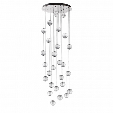 Светодиодный светильник 67 см, 120W, 4000K, Odeon Light CRYSTAL 5007/120L, хром